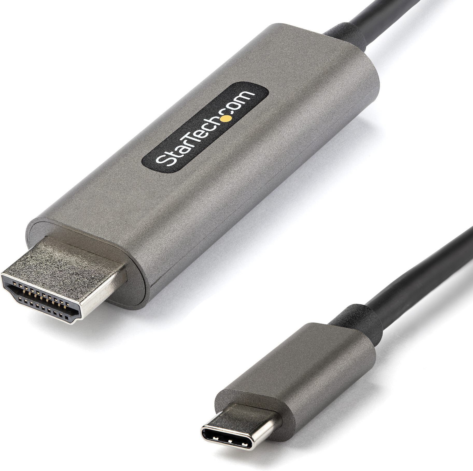 STARTECH.COM 2m USB-C to HDMI cable 4K 60Hz with HDR10 - Ultra HD USB-C to video adapter cable - HDMI 2.0b display converter